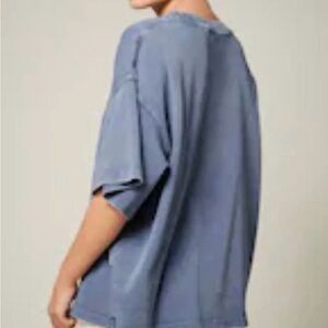 Free People Casual Blue Women's Top